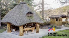 Luksus pod Strzechą z Prywatnym Pomostem